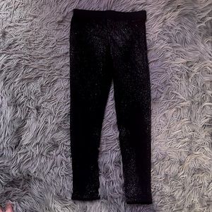 black sequin leggings primark